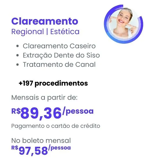 Amil Dental - plano odontologico com clareamento